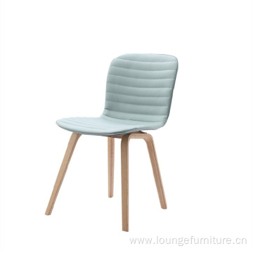 Modern Design Wooden Legs seat Thicken Lounge Chair